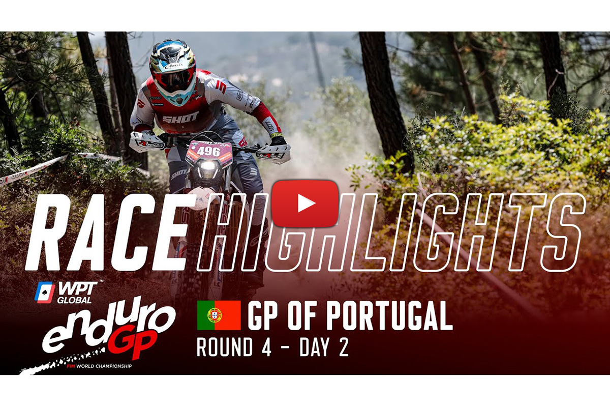 EnduroGP of Portugal II: video highlights from day two
