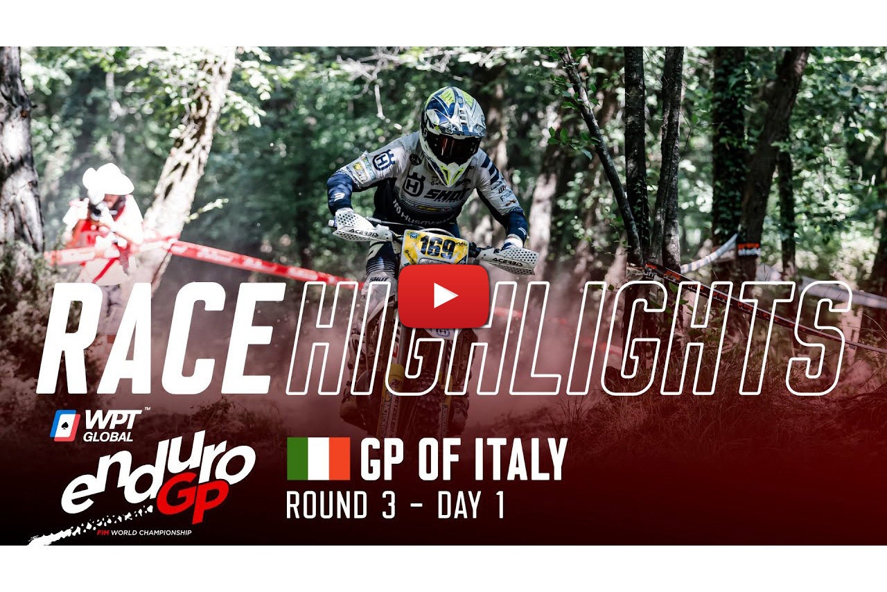 EnduroGP of Italy: Day 1 video highlights