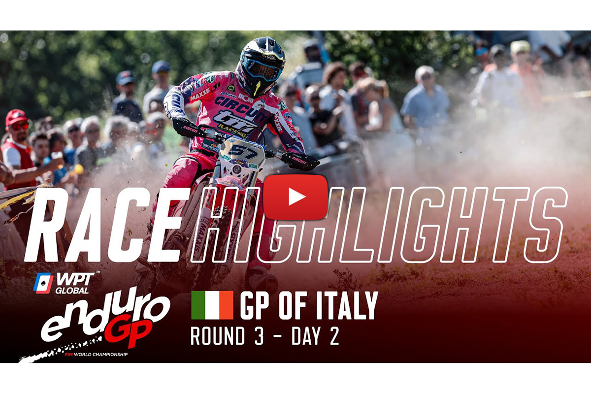 EnduroGP of Italy: Day 2 video highlights