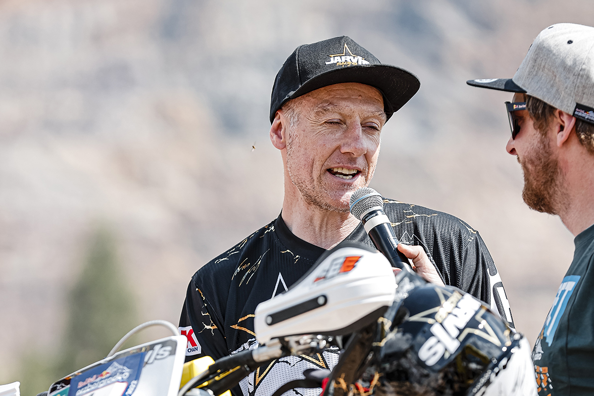 “I was pissing about for an hour” Graham Jarvis explains his Erzbergrodeo nightmare