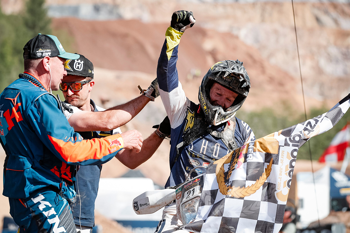 “Still in the mix” Graham Jarvis Erzbergrodeo interview