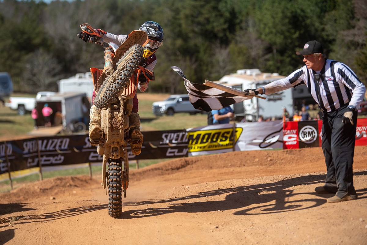Four from four wins for Kelley at Tiger Run GNCC