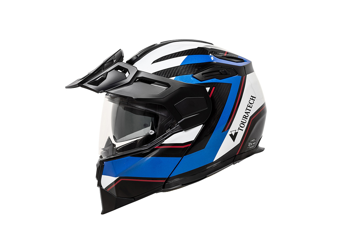 New Touratech Aventuro Traveller Carbon helmet