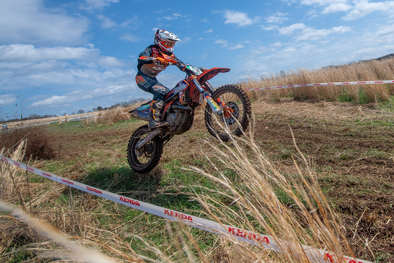 US Sprint Enduro Series Toth the boss of Boswell Farm