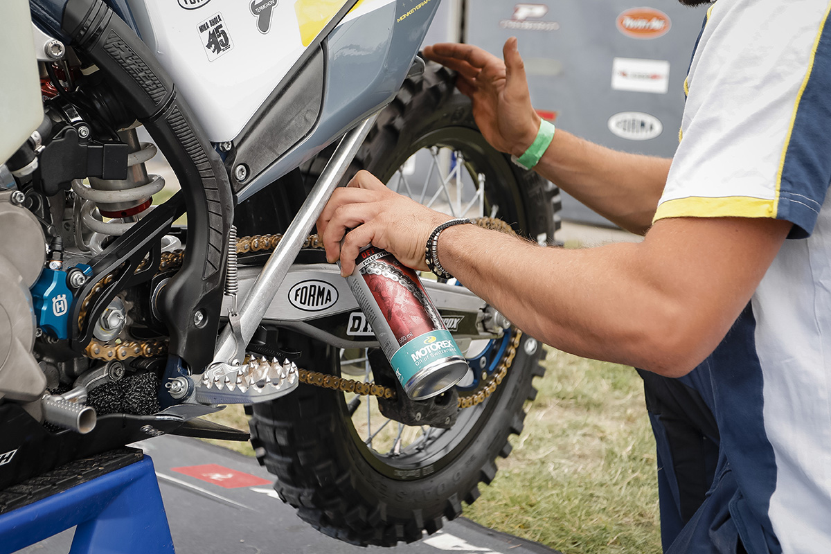 Ever wonder how to clean a motorcycle chain? How often do you