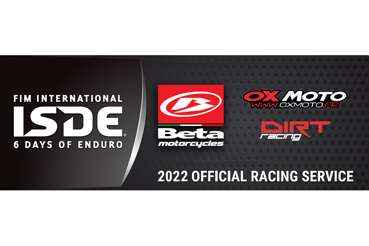 Packs de alquiler y asistencia oficiales de Beta para los ISDE de Francia con los equipos Oxmoto y Dirt Racing