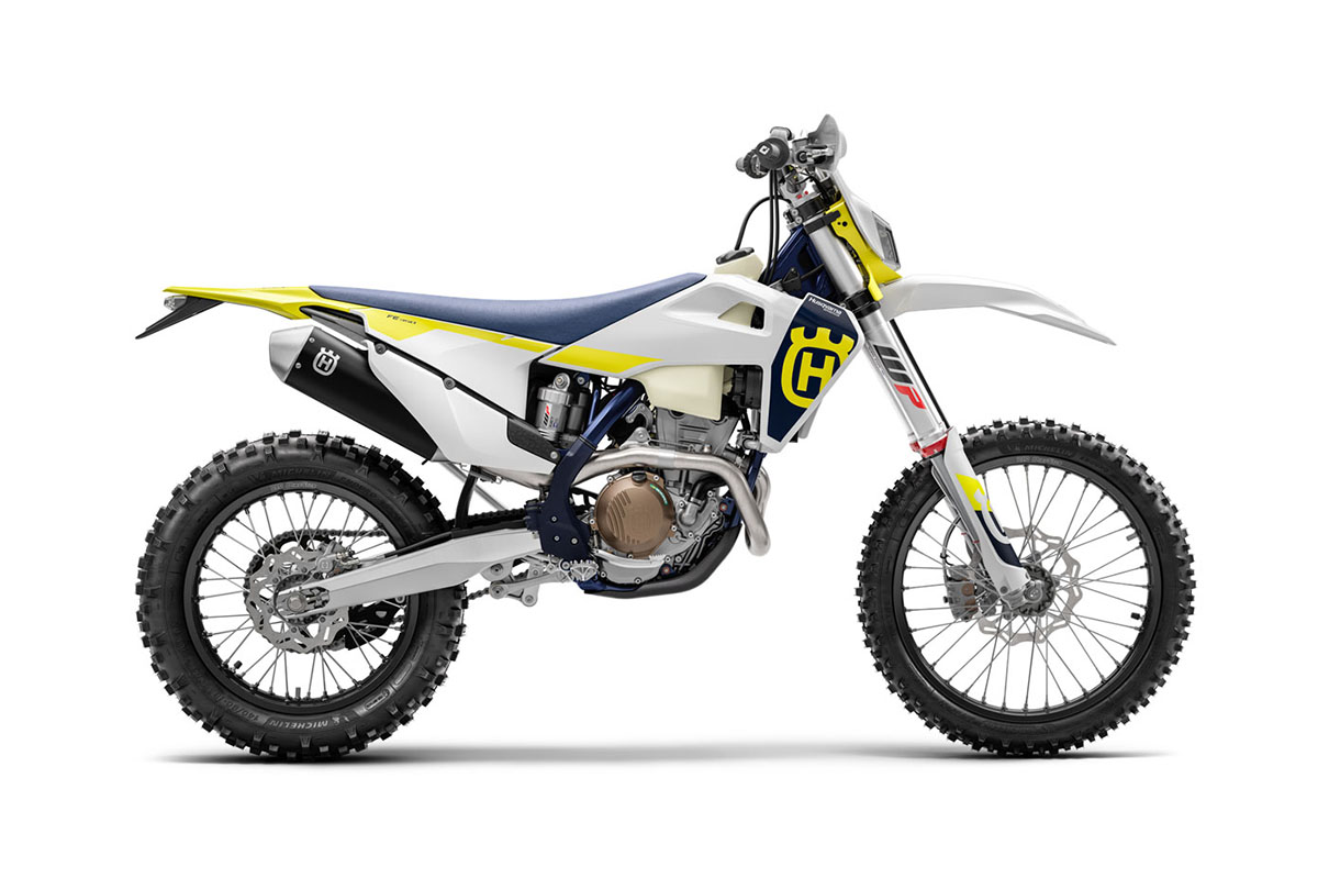 First Look: 2023 Husqvarna Enduro range – minor updates for the white bikes