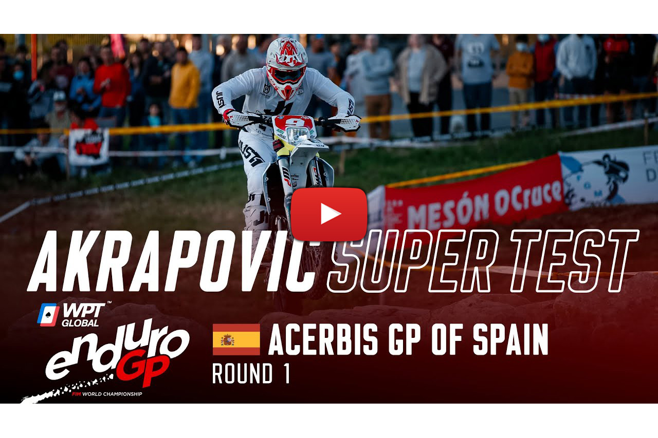 2022 EnduroGP: Super Test video highlights from the GP of Spain