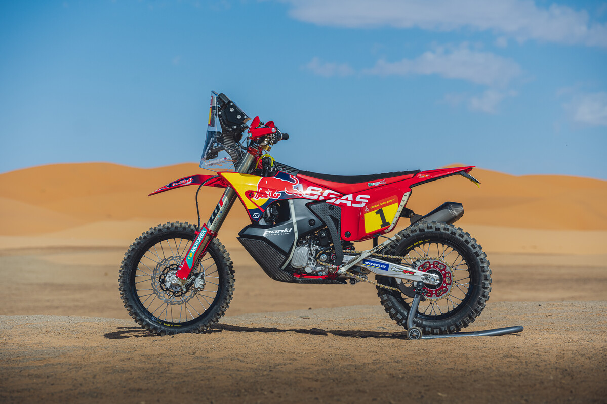 First look: GASGAS RX450F Dakar Rally bikes revealed