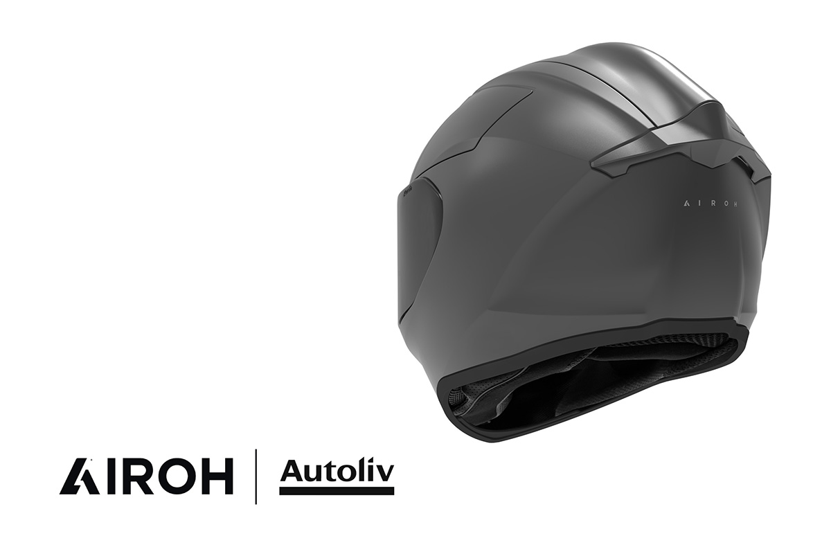 AIROH and AUTOLIV develop world’s first motorcycle helmet with integrated airbag