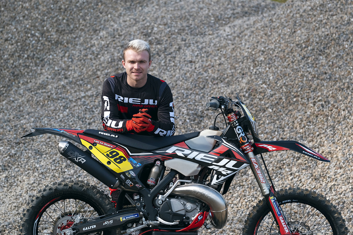 Leo le Quere signs with Rieju to race EnduroGP World Championship