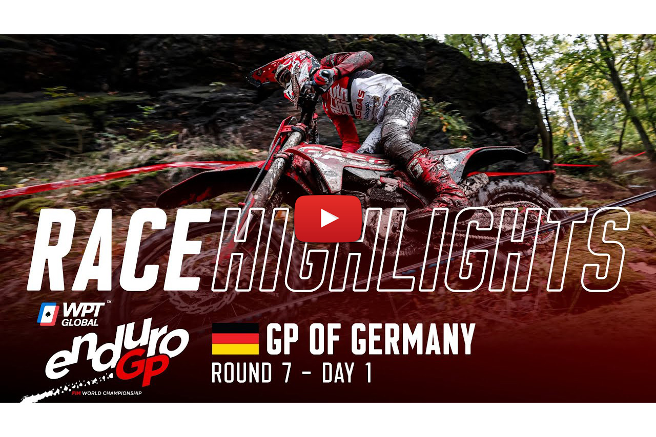 2022 EnduroGP of Germany: Day 1 highlights – two new champions of the world
