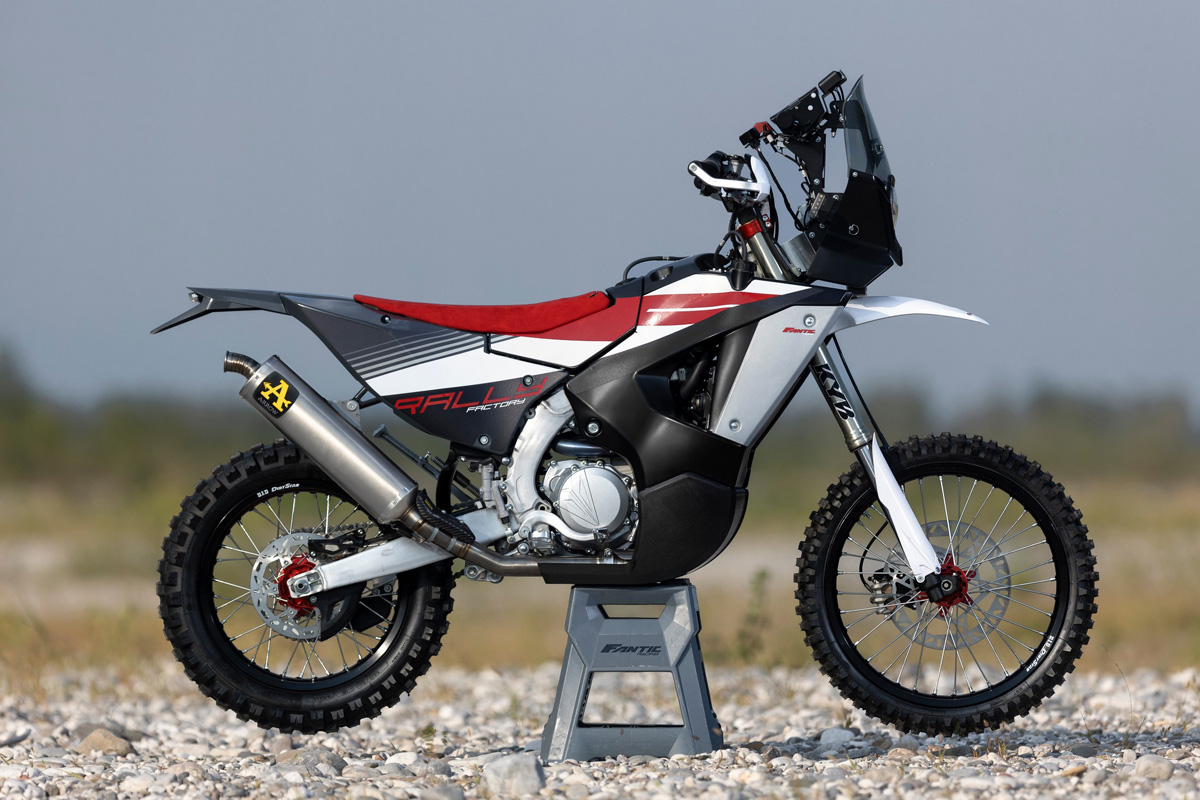 First look: Fantic announce XEF 450 Rally replica production motorcycle