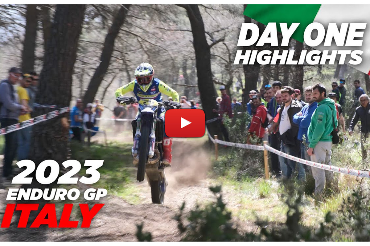 2023 EnduroGP of Italy: Day 1 video highlights – Freeman fires first 
