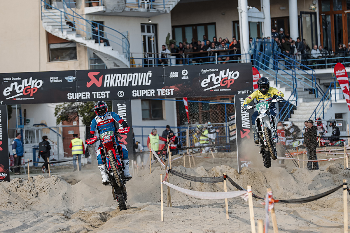 2023 EnduroGP results: Matteo Cavallo tops the time sheets but Junior Axel Semb goes fastest in Super Test