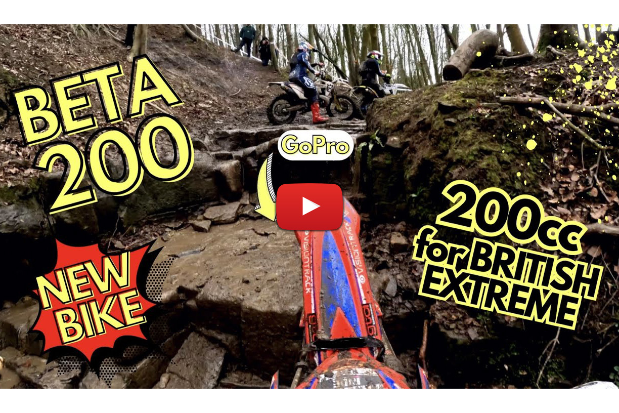 Extreme onboard with Jonny Walker and his Beta 200 two-stroke