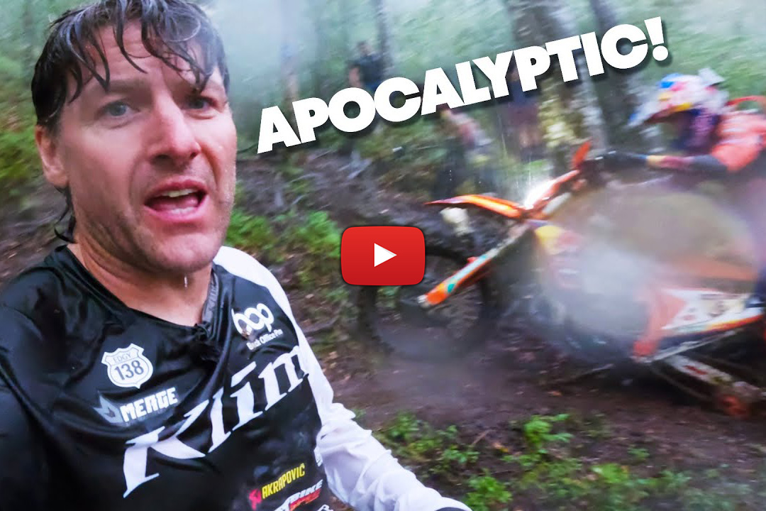 Red Bull Romaniacs: How bad was the weather on day 1? This bad…