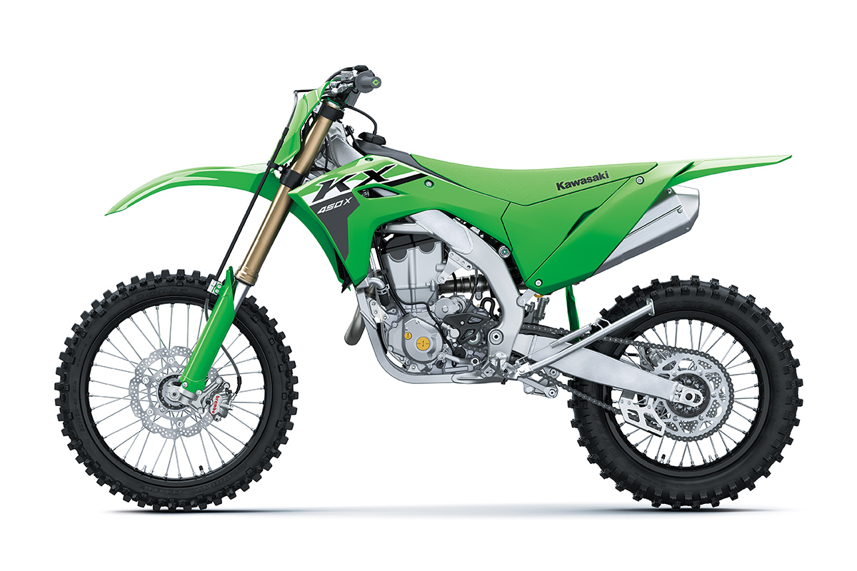 First look: 2024 Kawasaki KX450X - new chassis, engine, body work and Brembo brakes