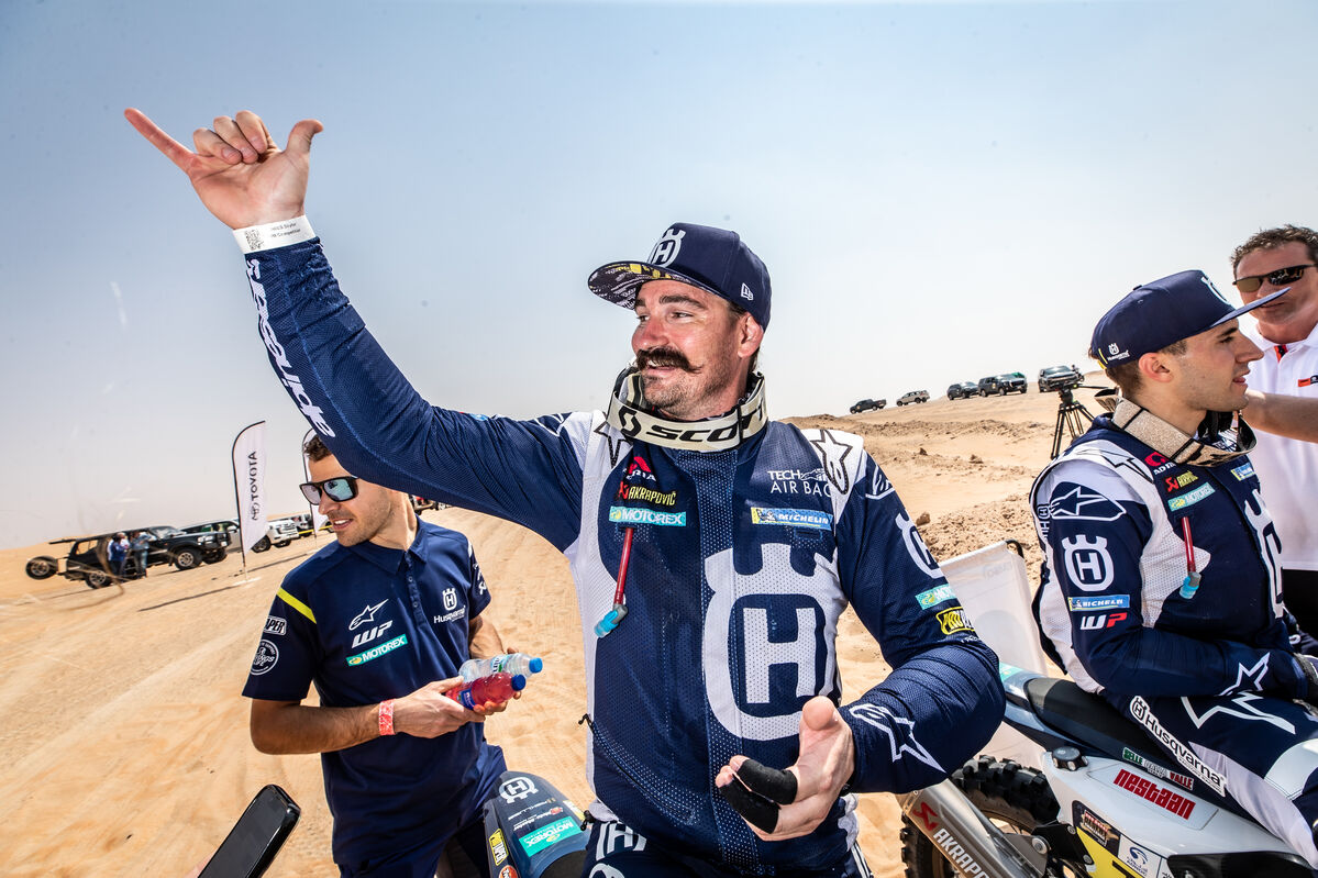 Skyler Howes deja "con efecto inmediato" las filas del equipo Husqvarna Factory Racing Rally