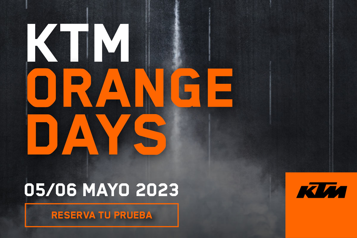 Jornadas de prueba KTM Orange Days – 5 y 6 de mayo