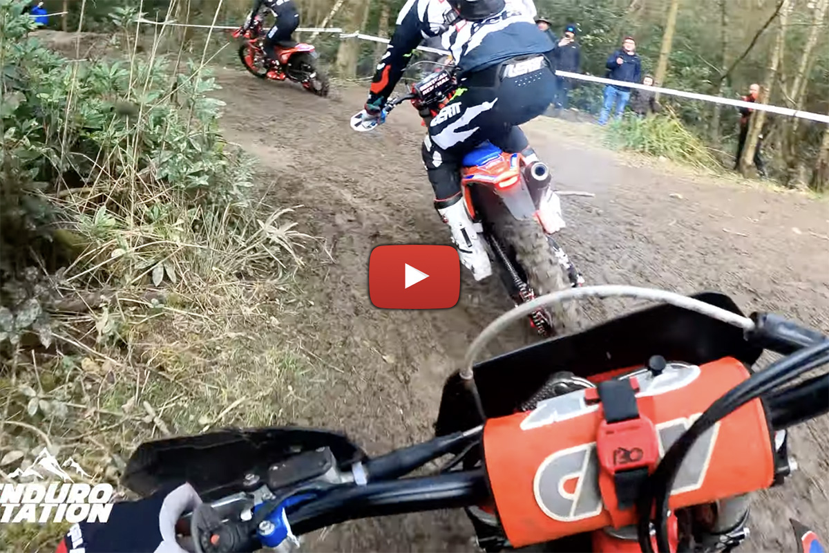 Onboard battling Billy and Jonny at British Extreme Enduro