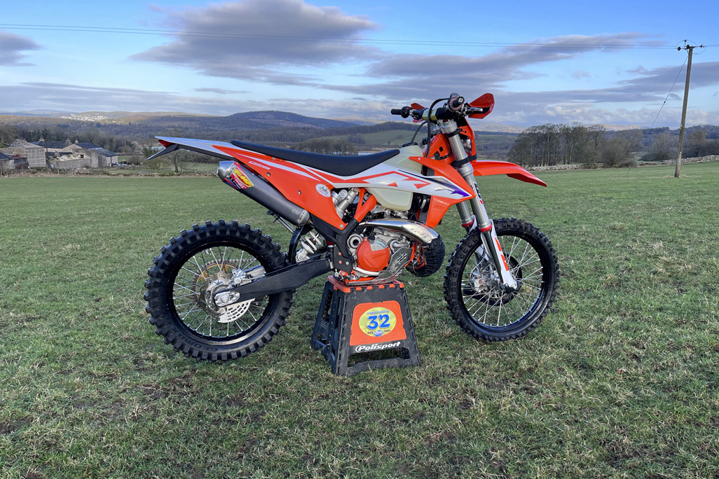 2023 KTM 300 EXC TPI hard parts tested to the extreme