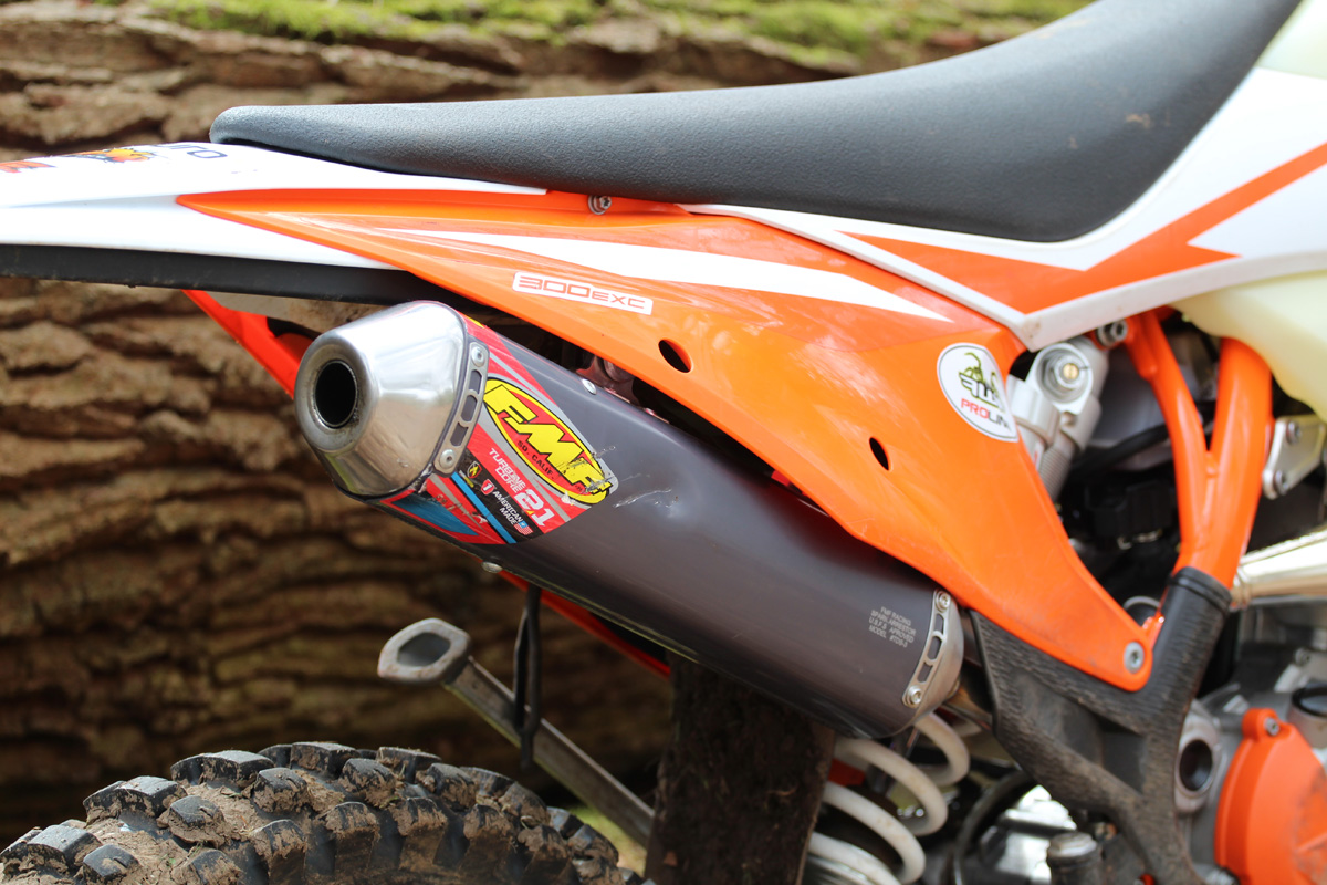 2023 KTM 300 EXC TPI hard parts tested to the extreme