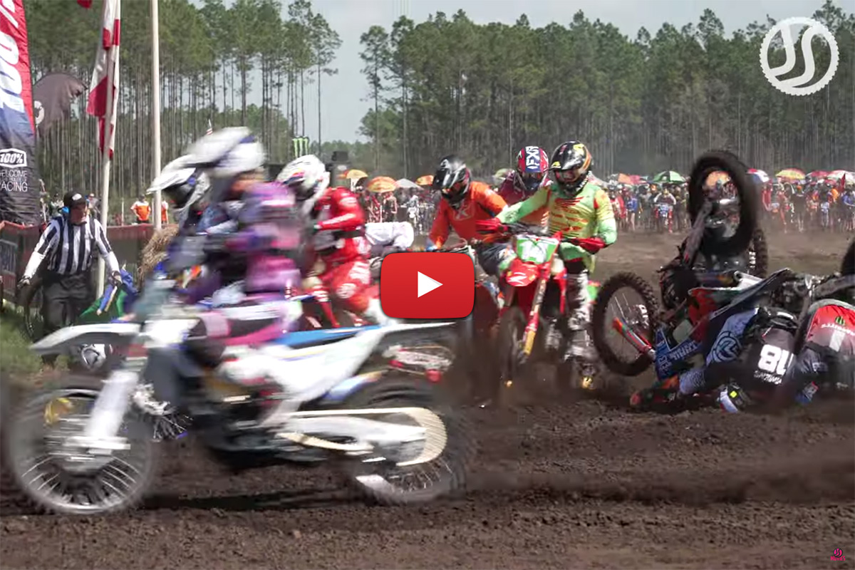 Wild Boar GNCC video highlights – Rnd 2 in the brutal Florida sand