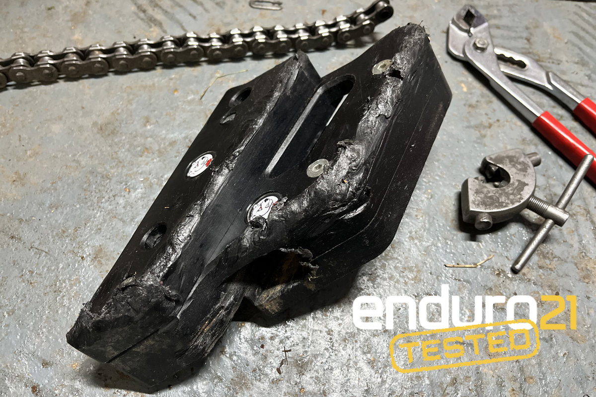 Tested: AXP Xtreme Chain Guide – fighting off the rocks