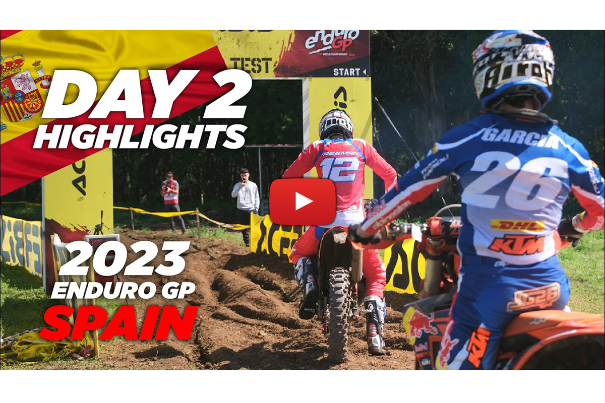 2023 EnduroGP of Spain Day 2 RAW video highlights