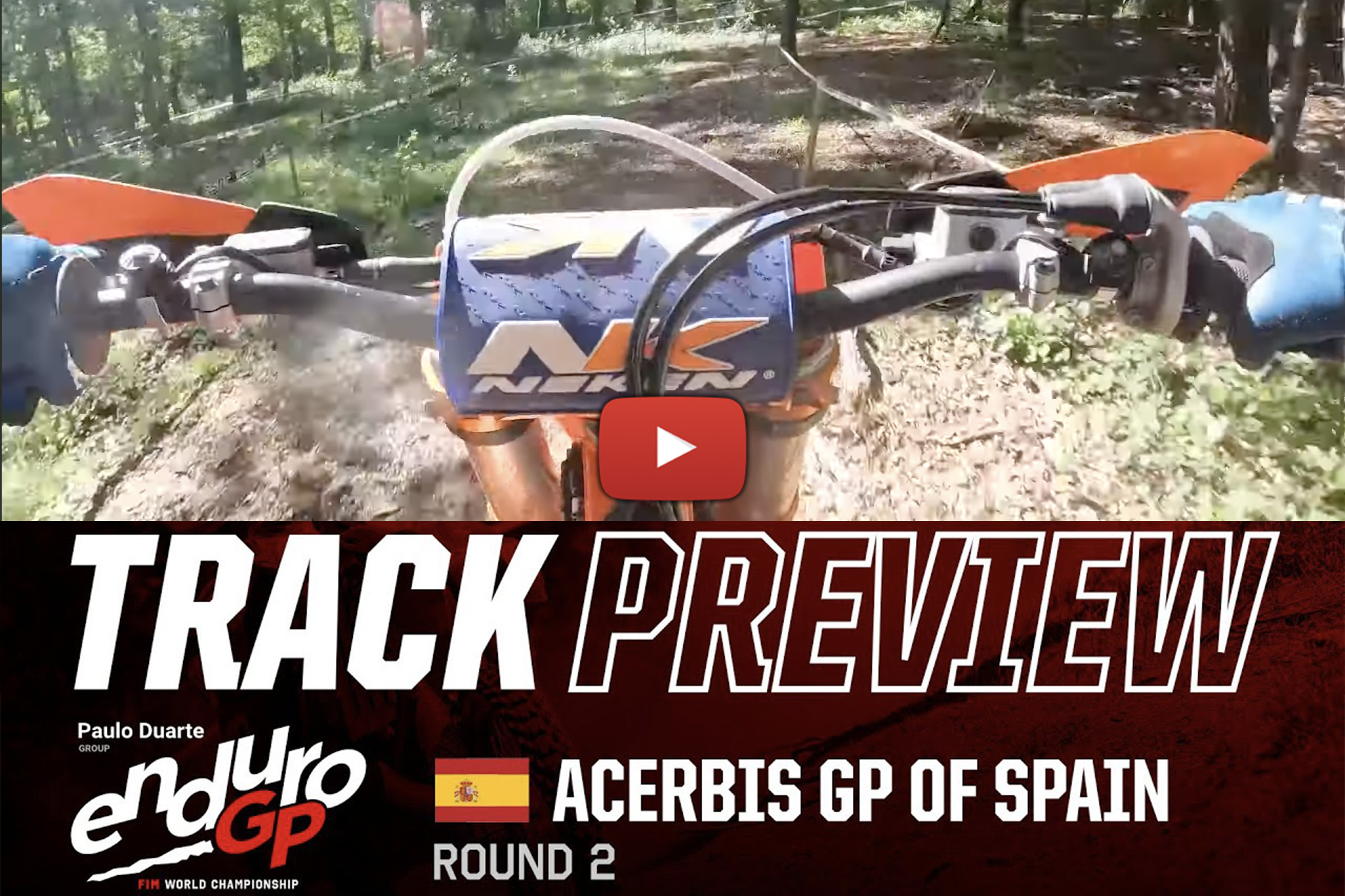 2023 Spanish EnduroGP round 2 onboard track preview