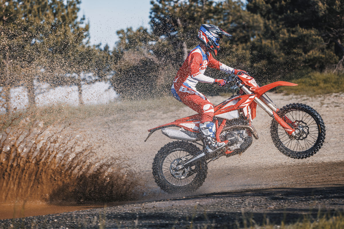 First Look 2024 Beta RR enduro range small updates developed by GP