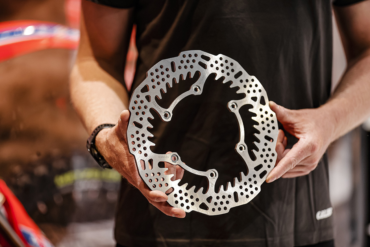 First look: New Galfer Disc Shark – tougher off-road brake disc dramatically reduces heat build-up 