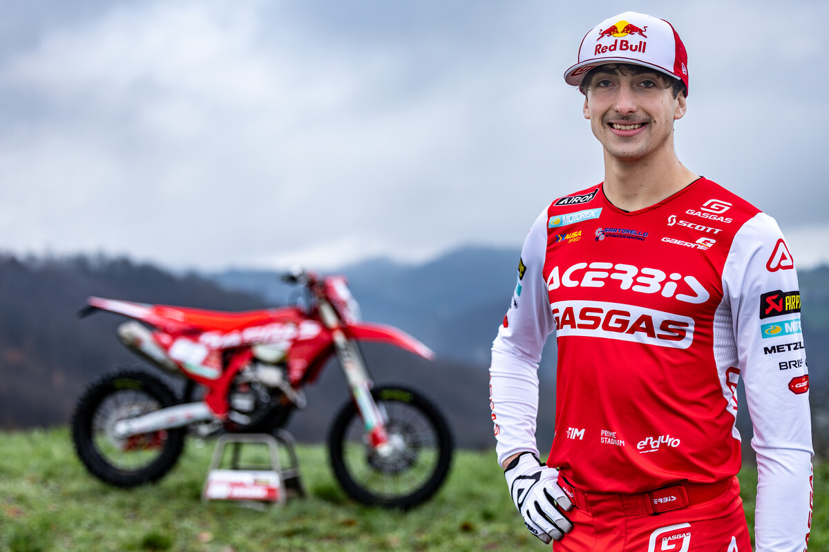 Andrea Verona signs two year contract extension with GASGAS Factory Racing