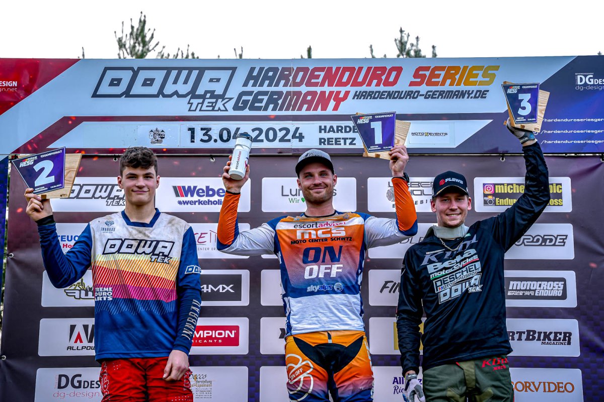 Hard Enduro Series Germany: Sonny Goggia conquers the German Juniors in series opener