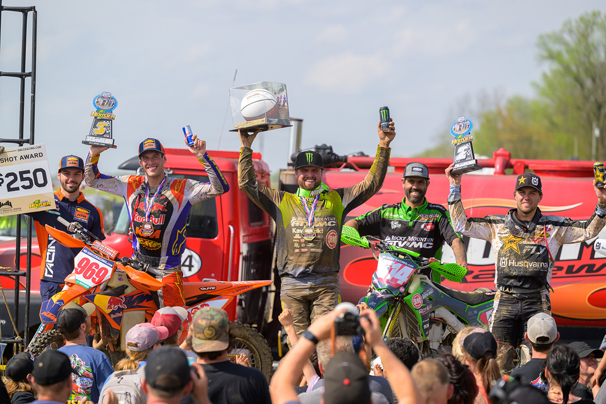 Hoosier GNCC: Steward Baylor storms second win as pitstop blunder costs Girroir
