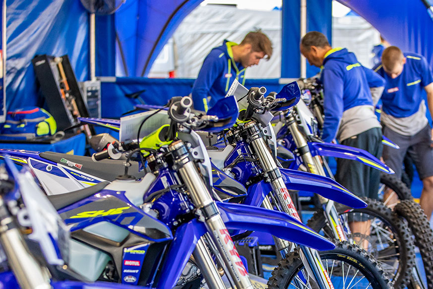 Sherco announce bike rental and service packages for ISDE 2024 in Spain