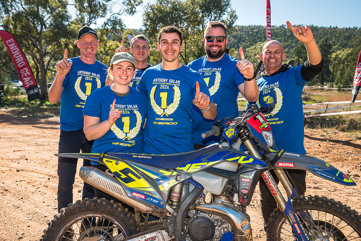 Anthony Solar clinches 2024 Australian Hard Enduro title for Sherco