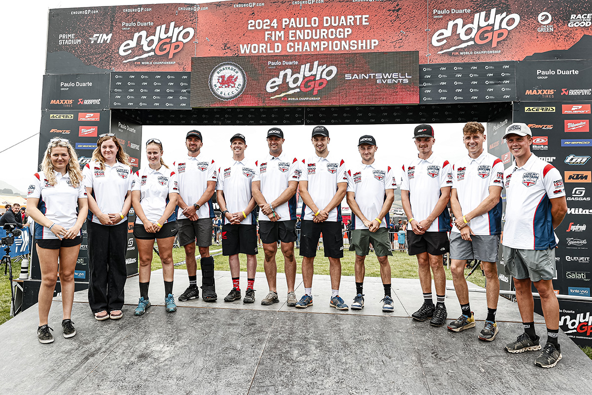 Team GB ISDE squad announced for Spain 2024 – Holcombe leads the squad