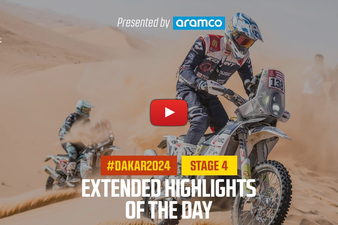 2024 Dakar Rally Stage 4 video highlights