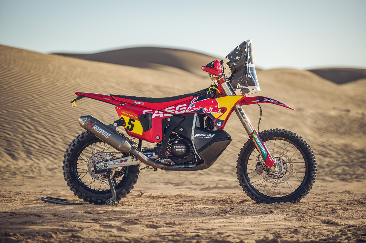 Primera Impresión: La RX450F del Red Bull GASGAS Factory Racing para el Rally Dakar 