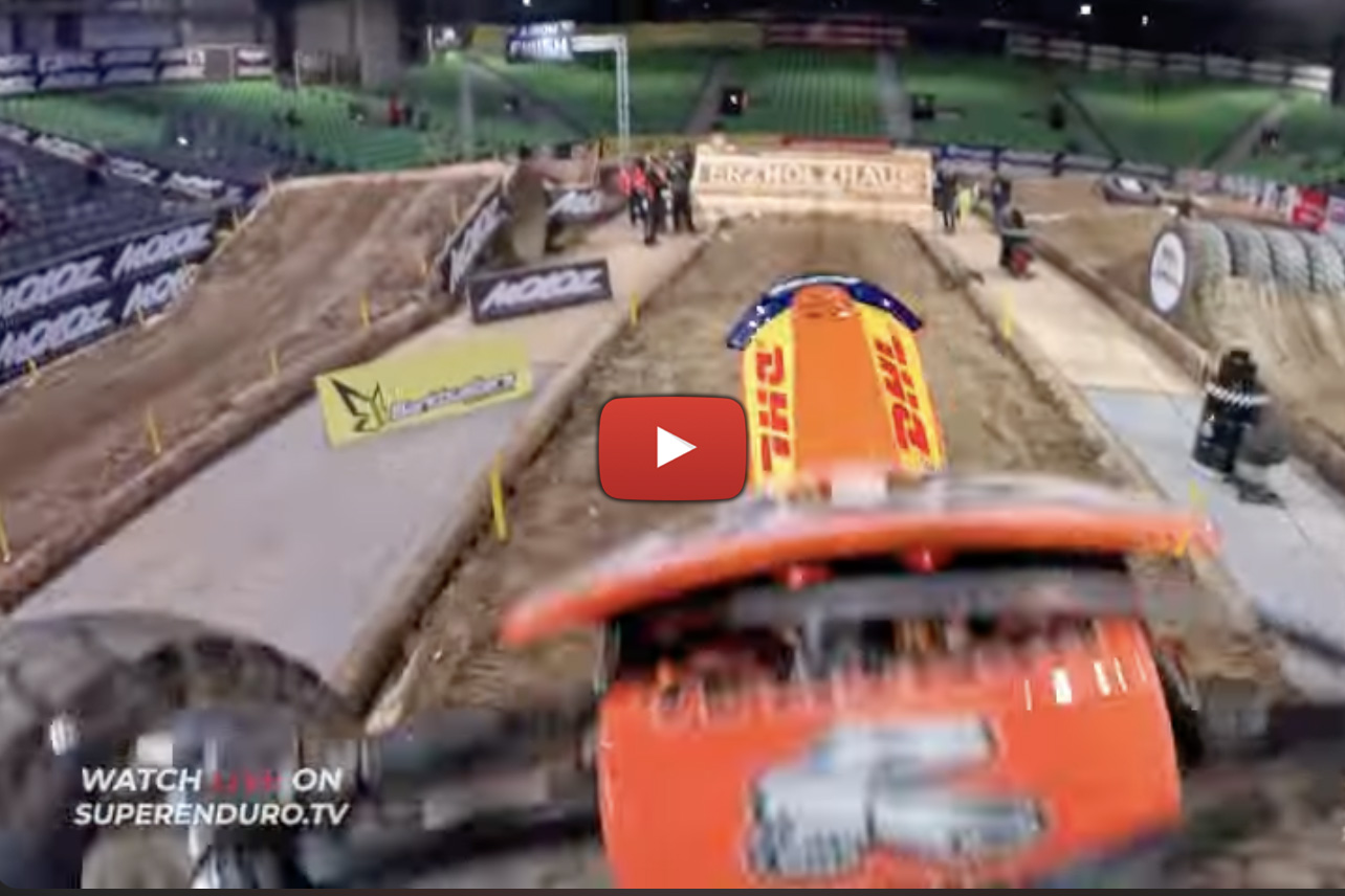 SuperEnduro Rnd 3 track preview – Mani’s back on a two-stroke