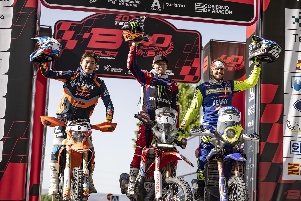 Resultados Baja Aragón 2024: ‘hat trick’ de victorias para Tosha Schareina en la gran clásica de rally-raid española 