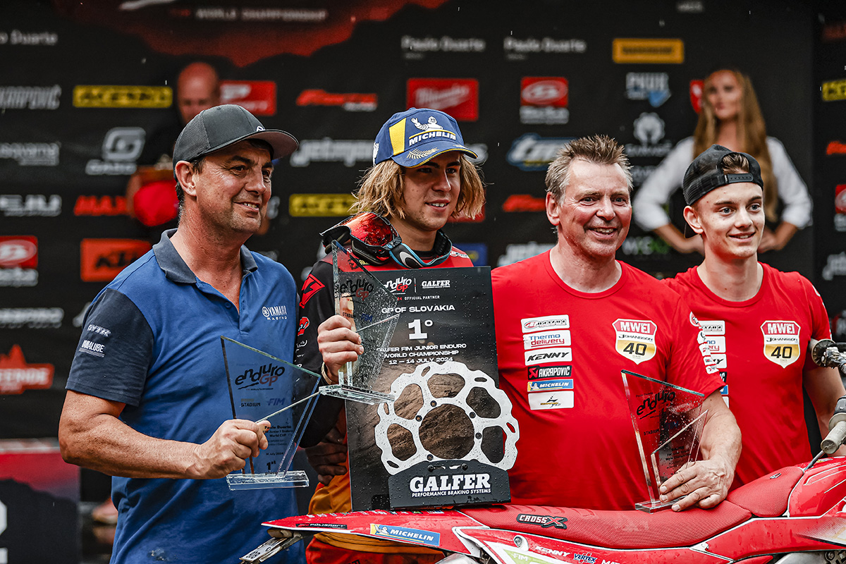 EnduroGP of Slovakia hottest topics – New high-flying Tassie, tests and tied times 