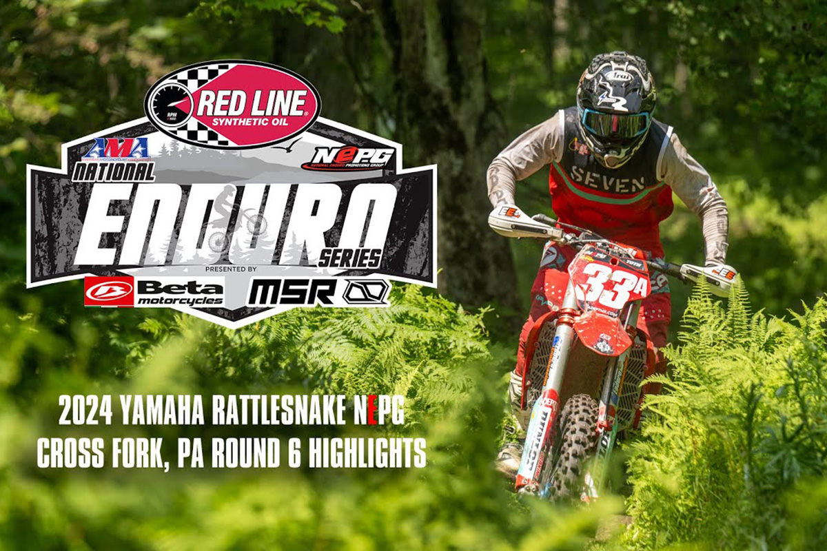 Rattlesnake AMA National Enduro Rnd6 Video Highlights – “Perfect fern-covered forests”