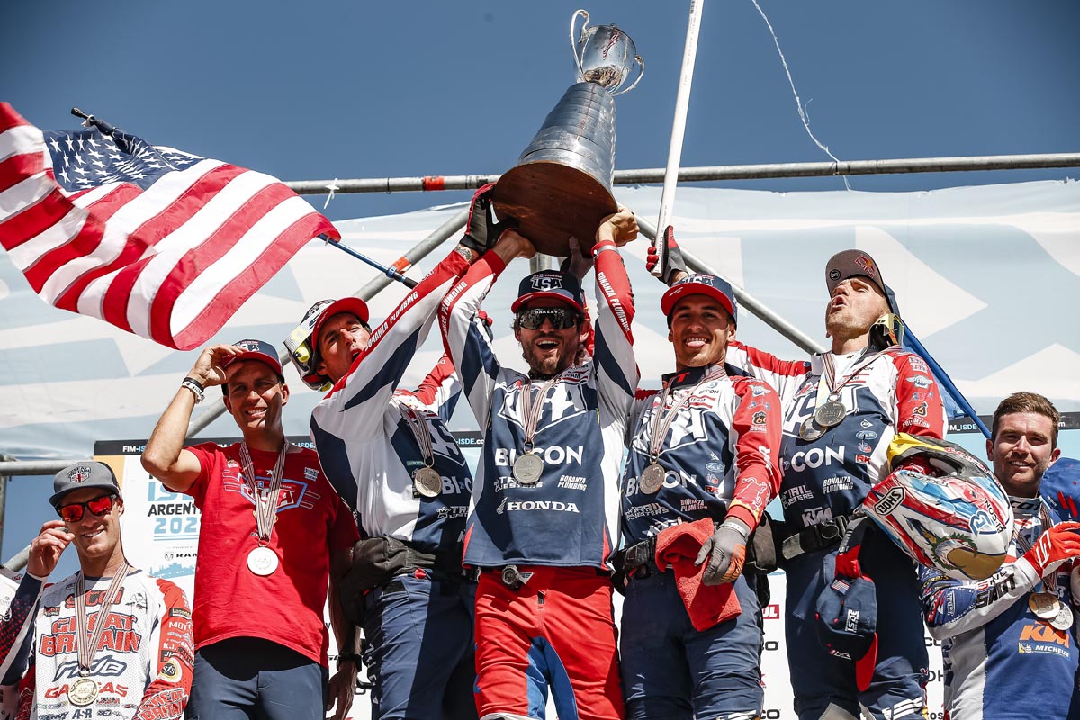 ISDE 2024: El ‘Team USA’ anuncia sus equipos World Trophy para España