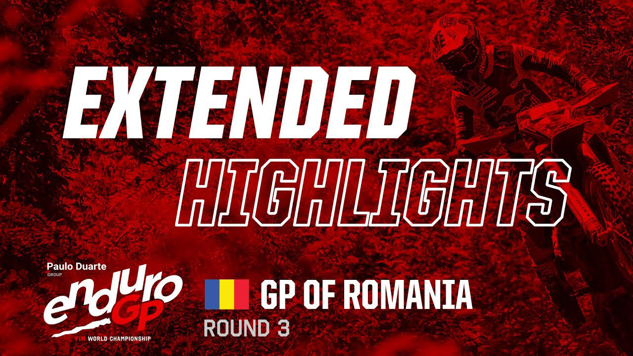 2024 EnduroGP extended highlights from round three in Bacau, Romania