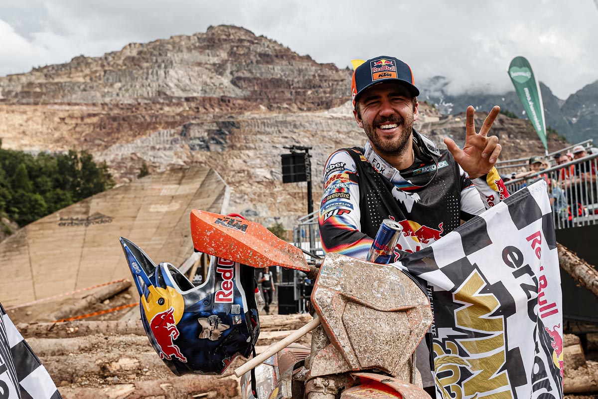 2024 Erzbergrodeo results: Mani Lettenbichler grabs his third back-to-back win at the Iron Giant
