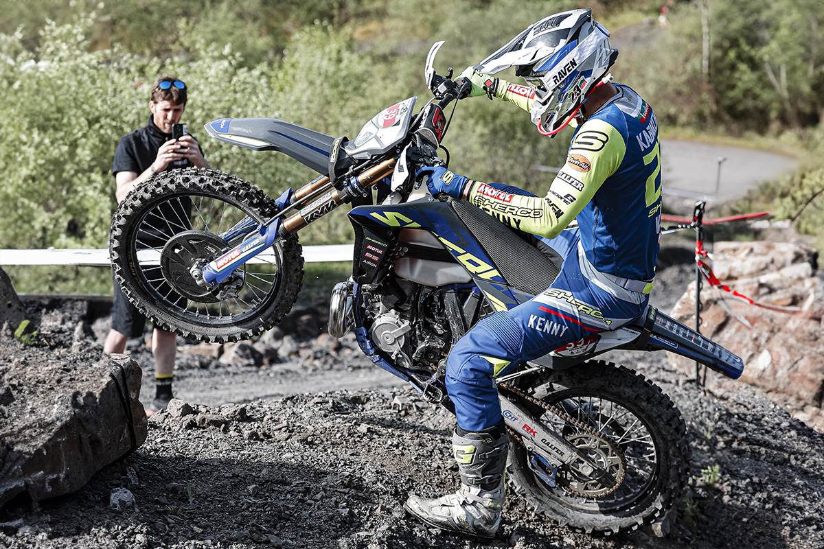“You have to ride it in a different way” – Teo Kabakchiev talks TPI vs factory Sherco SE 300