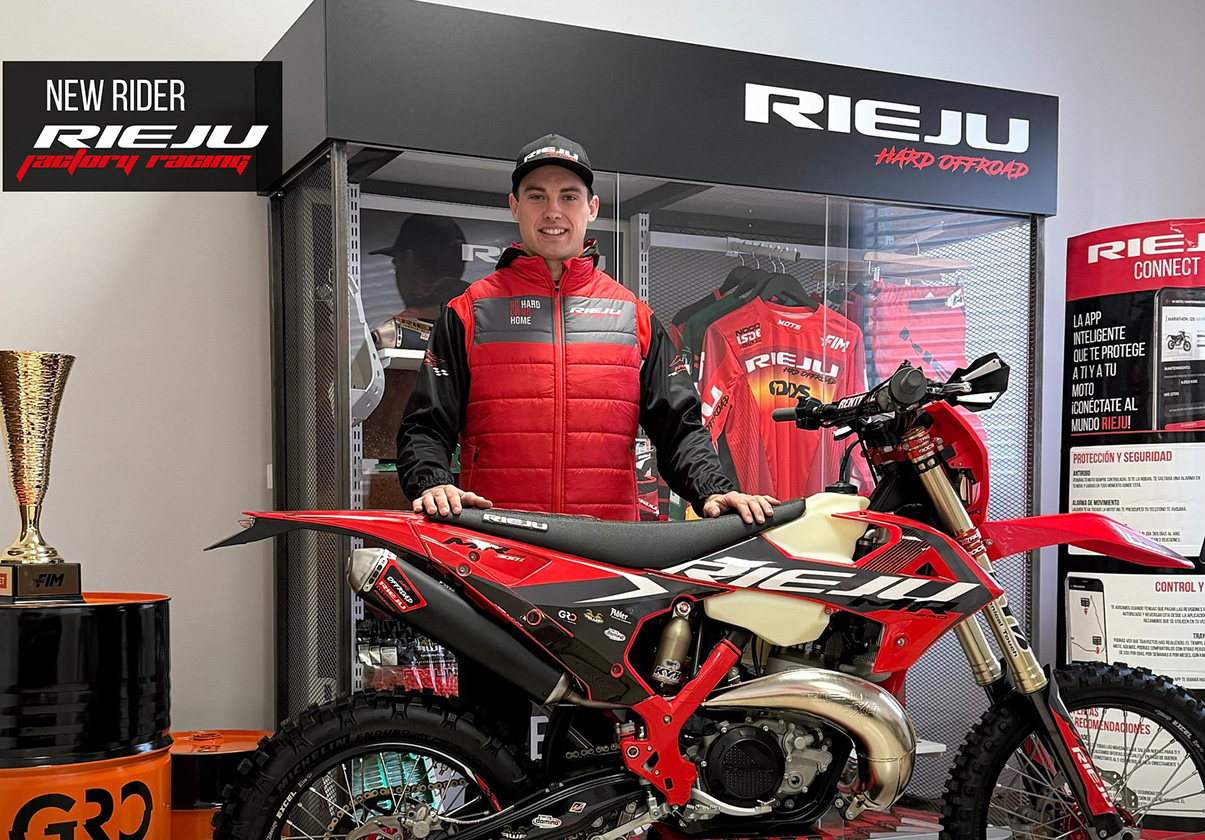 Toby Martyn joins Rieju Factory Enduro Team – Adios Alfredo